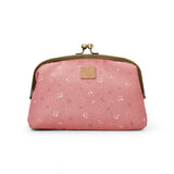 Elodie zip& go toiletry bag, pink petite river rose