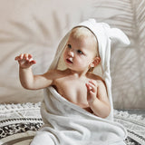 Elodie Details vanilla white hooded towel
