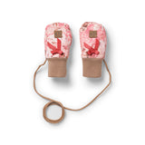 Elodie mittens, river rose