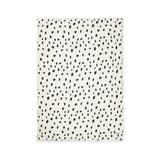 Elodie soft cotton blanket,dalmatian dots grande