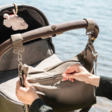 Done By Deer stroller bag ,taupe
