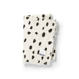 Elodie soft cotton blanket,dalmatian dots grande