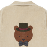 Donsje braas blazer, bear, biscotti