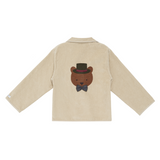 Donsje braas blazer, bear, biscotti