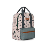Caramel&cie gray skates small backpack