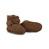 Donsje pouty čizme fluffy medo, teddy brown suede