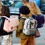 Caramel&cie gray skates small backpack