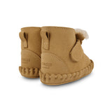 Donsje pouty čizme fluffy koala, sand suede