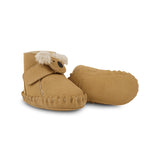 Donsje pouty čizme fluffy koala, sand suede