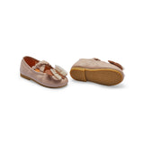 Donsje mileni balerinke, light rose sheep leather