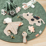Done By Deer tiny farm aktivna spiralna igračka, green