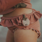 Donsje sisi swimming briefs apple, old rose