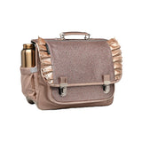 Caramel&cie flounces glitter medium schoolbag