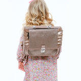 Caramel&cie flounces glitter small schoolbag