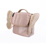 Caramel&cie butterfly glitter backpack