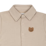 Donsje piebe jumpsuit bear biscotti