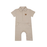 Donsje piebe jumpsuit bear biscotti
