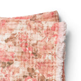 Elodie soft cotton blanket,river rose