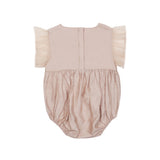 Donsje vailen playsuit vlinder, rose mocha