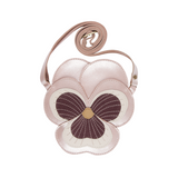 Donsje toto purse violette, rose metallic leather