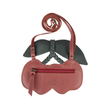 Donsje nanoe fruit purse cherry, scarlet classic leather