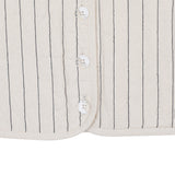 Donsje milenna jacket soft sand, blue striped