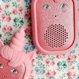 Konges Slojd glitter unicorn walkie talkie, sparkling pink