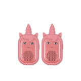 Konges Slojd glitter unicorn walkie talkie, sparkling pink