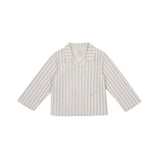Donsje orselle jacket soft sand, blue striped