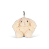 Konges Slojd animal bag charm, white bunny