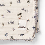 Elodie garden leo's resort bamboo muslin blanket