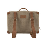 Donsje paaki backpack fluffy bear, tedy brown suede