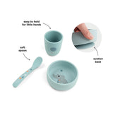 Done By Deer stick&stay first meal set celebration, blue