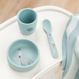 Done By Deer stick&stay first meal set celebration, blue