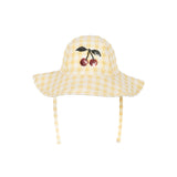 Konges Slojd etta swim hat, banana almond check