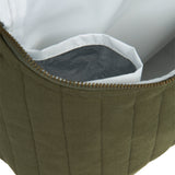 Nobodinoz Hyde Park waterproof 2-in-1 Stroller organizer London green