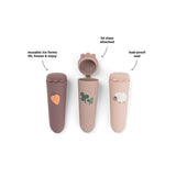 Done By Deer silicone ice pops 3-pack sheepy, powder