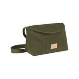 Nobodinoz Hyde Park waterproof 2-in-1 Stroller organizer London green