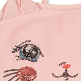 Konges Slojd kitty swimsuit,powder pink