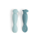 Done By Deer learning spoon set tiny farm, blue