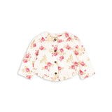 Konges Slojd magot frill jacket, midori blanc