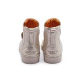 Donsje kheera boots bunny, silver metallic leather
