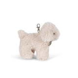 Konges Slojd animal bag charm, off white puppy