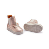 Donsje kheera čizme unicorn, powder metallic leather