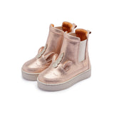 Donsje kheera čizme unicorn, powder metallic leather