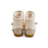 Donsje wadou boots lammy, off white curly sheep wool