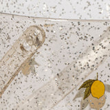 Konges Slojd glitter bucket and shovel, lemon