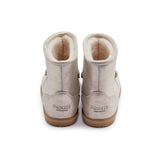 Donsje xelly čizme bunny, silver metallic leathe