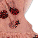 Konges Slojd yvonne haljina, ladybug sequin