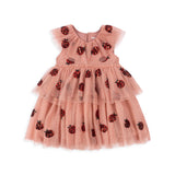 Konges Slojd yvonne haljina, ladybug sequin